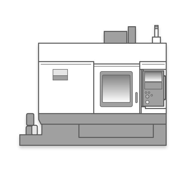 3軸マシニングセンタ
