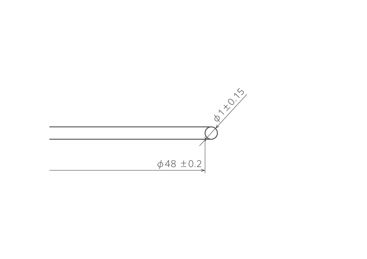 Oリング図面