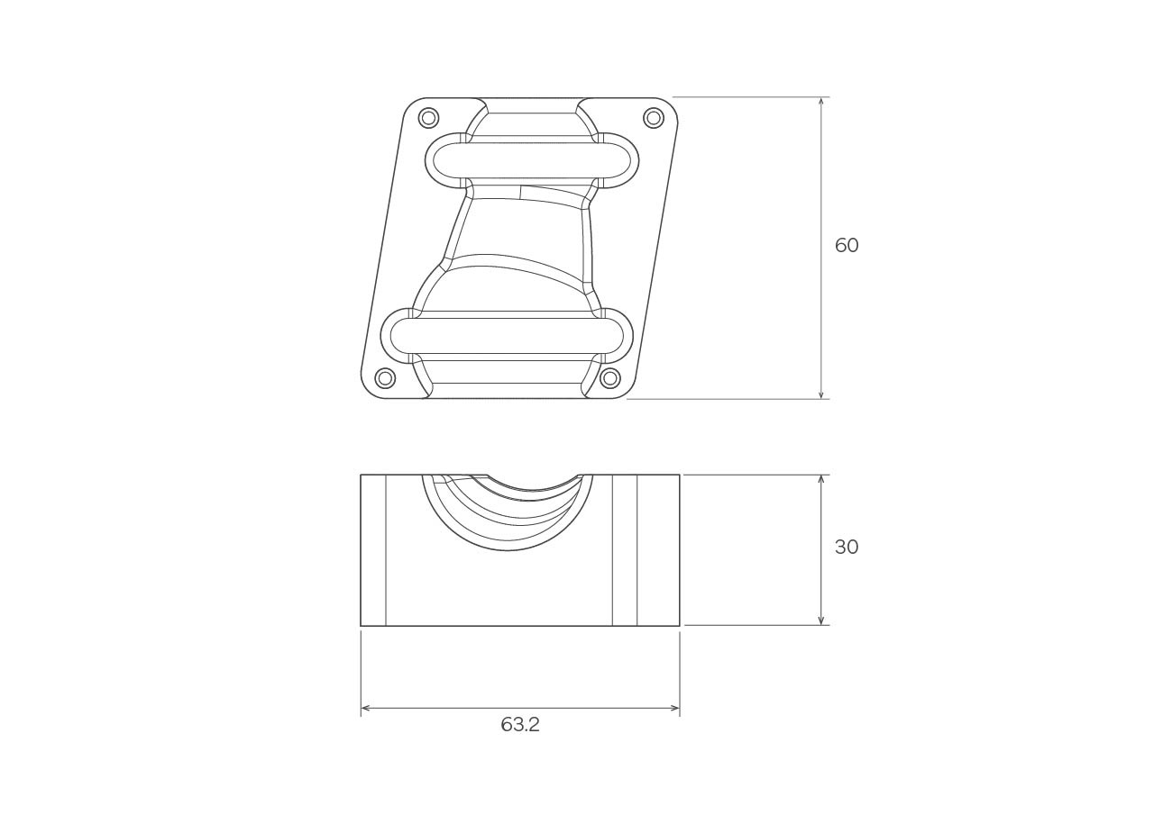 固定治具図面